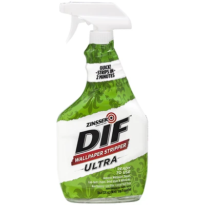 Zinsser 249055 DIF Ultra Wallpaper Stripper, Liquid, 32 Oz.