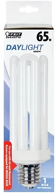 Feit Electric PLF65/65 CFL Bulb, Natural Daylight, 65-Watts, Mogul Base