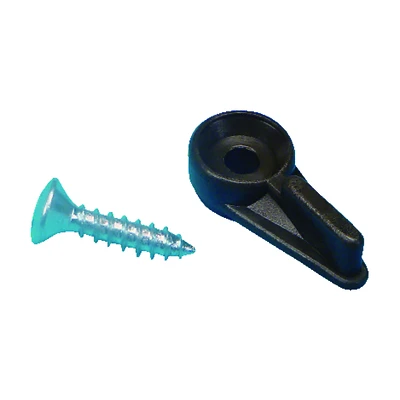 US Hardware WP-9767C Screen Clip, 3/8 in, Nylon