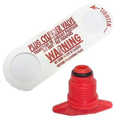 US Hardware RV-522C Propane Valve Plug, HDPE