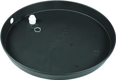 Electric Water Heater Drain Pan, Plastic, 22 x 2.63 In.