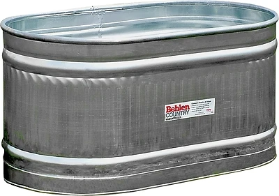 Behlen Country 50130028 Stock Tank, Galvanized, Round, 103 Gallon