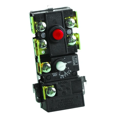 Water Heater Thermostat, Single Stage