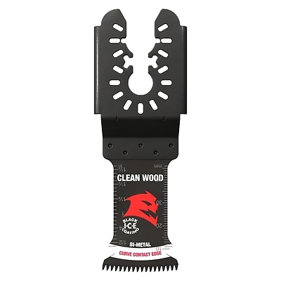Bi-Metal Oscillating Blades, Wood Cutting, Universal Fit, 1-1/4 In., 10-Pk.
