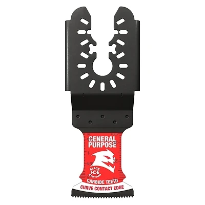 1-1/4 In. Universal Fit Carbide Oscillating Blade For General Purpose Cuts 10 Pk