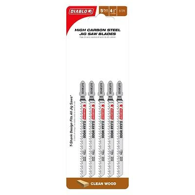 T-shank 4-5/8 In. 8 Tpi High Carbon Steel Jig Saw Blade (5 Pk)
