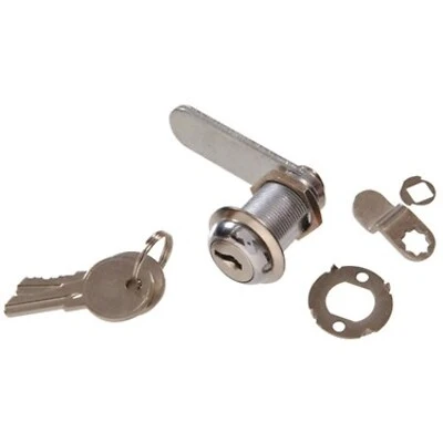 3/4 Utility Lock- Zinc Plated Hillman Misc Cabinet Hardware 852235 008236931181