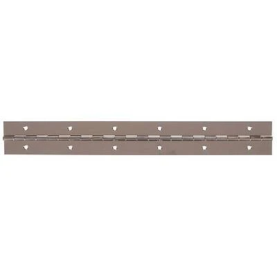 30 X 1-1/2 Inch Nickel Plated Continuous Hinge, Model 851967