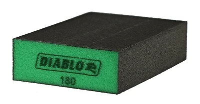 Diablo DFBLBLOSFN01G Large Flat Sanding Sponge, 180-Grit