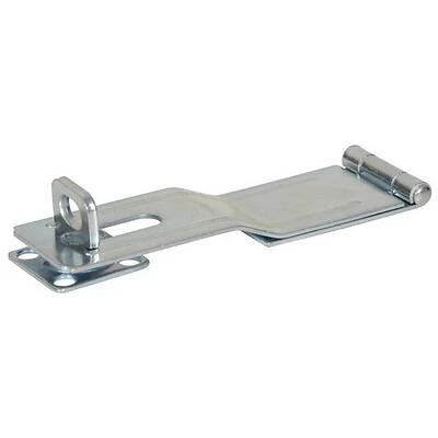 851391 6-inch Zinc Plated Swivel Safety Hasp For Secure Locking