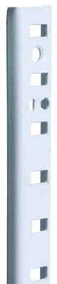 Knape & Vogt PK255 WH 36 Pilaster Shelf Standard, White, 5/8 In. x 3 Ft.