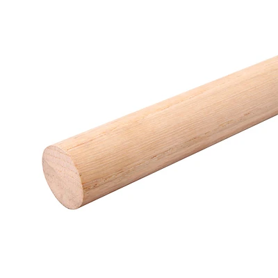 Knape & Vogt Closet-Pro HD 0015-6OK Wood Closet Pole, 1-5/16 In., 6-Ft.