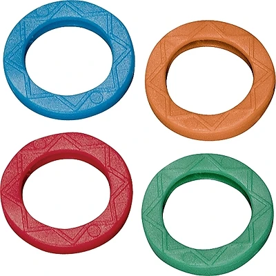 Hy-Ko KC129 Key Identifiers, Small, 4-Pack, Assorted Colors