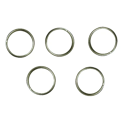 Hy-Ko Split Key Ring, 3/4 In., 100-Pack