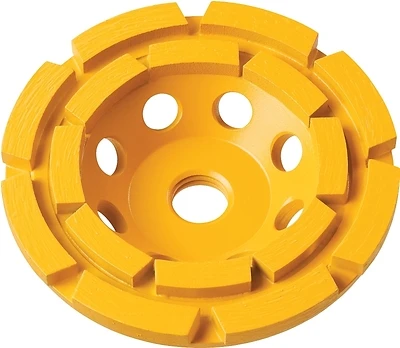DeWalt DW4772 Diamond Cup Grinding Wheel, 4 In., 5/8-11 Arbor