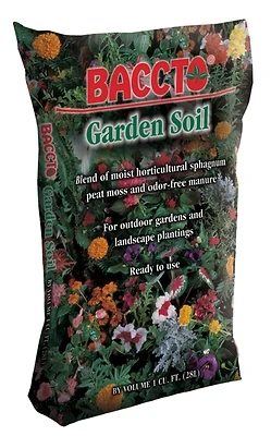 Garden Soil With Peat, 1-Cu. Ft.