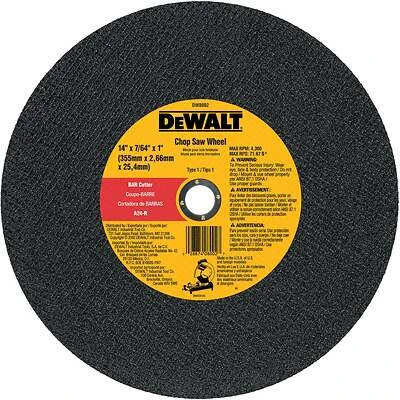 Cutting Wheel, 1 x 7/64 x 14 In.