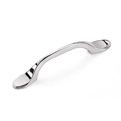 Ravino Cabinet Pull, Polished Chrome, 3 In.