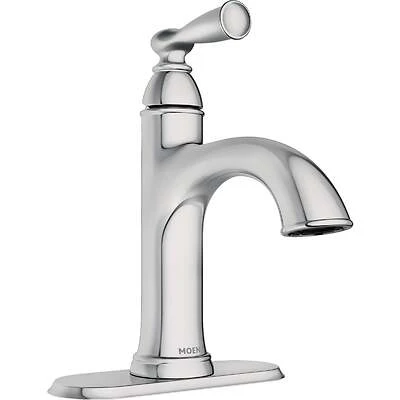 Banbury Single-Handle, High-Arc Bathroom Faucet, Chrome