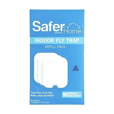 Safer Brand SH503 Indoor Plug-In Fly Trap Refill, 3-Pk.