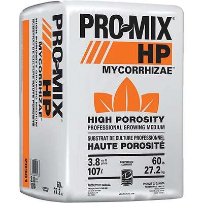 Pro-Mix 20381RG HP Growing Mix With Mycorrhizae Plus Biofungicide, 3.8 Cu. Ft.
