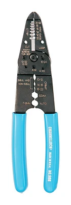 Channellock 908 Wire Stripper and Crimping Tool, 8-1/4 In.