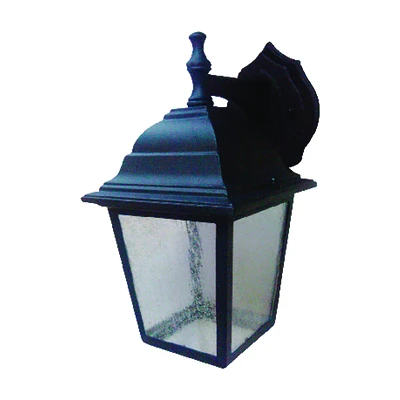 Westinghouse 64001 LED Wall Lantern, 9-Watt, Black, 630 Lumens