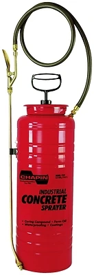 Industrial Concrete Open Head Sprayer, Tri-Poxy Steel Tank, 3.5 Gallons