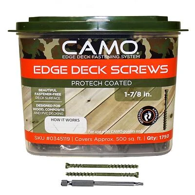 #7 X 1-7/8 In. Protech Coated Trimhead Deck Screw - 1750 Count