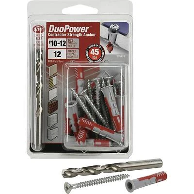#10-12 x 1-9/16 in. DuoPower Contractor Strength Anchor