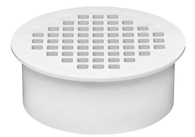 Oatey 43569 PVC Snap-In Floor Drain, 4 In.