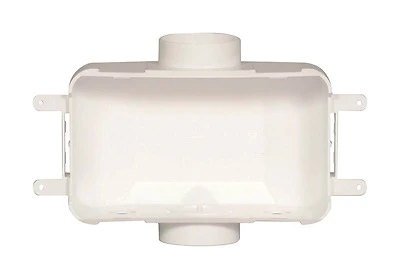 Oatey Centro Washing Machine Outlet Box, 2-Outlet, Polystyrene