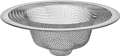4-1/2 In. Stainless Steel Mesh Kitchen Sink Strainer - Model 88822