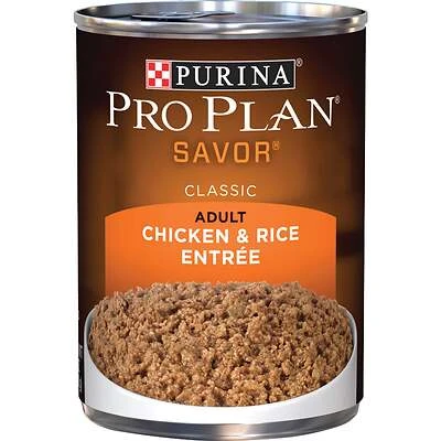 Purina Pro Plan Savor Chicken & Rice Wet Dog Food, 13 oz