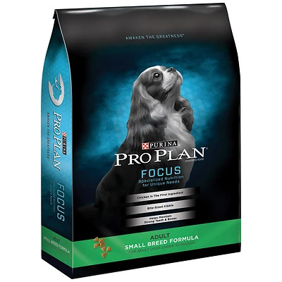 Purina Pro Plan FOCUS 199-164-15 Dry Dog Food, Small Breed, Chicken, 6 Lbs.