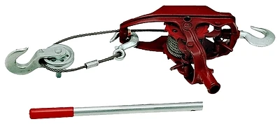 Cable Puller With Double Line, 4-Ton