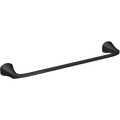 Lindor 24 Inch Towel Bar In Matte Black - Stylish Bathroom Accessory
