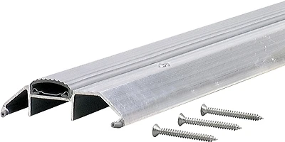 High 32 In. L X 3-3/4 In. W X 1-1/8 In. H Aluminum Threshold With Vinyl Seal