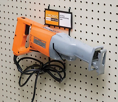 Black Reciprocating Saw Hanger 11.4 In. H X 4 In. W X 5.2 In. D