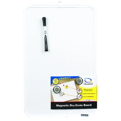 Quartet MHOW1117 Self-Adhesive Magnetic Dry Erase Board, 11 x 17 In.
