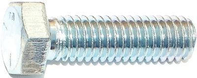 Hex Cap Screw 3/8-16 X 1-1/4 In, Zinc Plated, Grade 5, 100 Pk