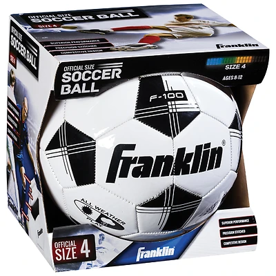 Franklin Sports 6783 Competition 100 Soccer Ball, Size 4, PVC