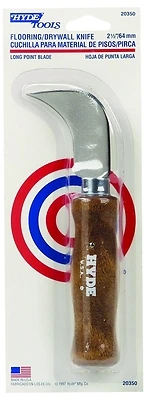 Hyde 20350 Flooring/Drywall Knife, 2-1/2 In. High Carbon Steel Blade