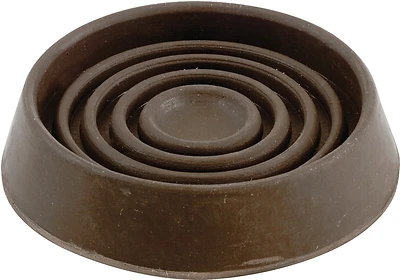 Shepherd 89077 Rubber Furniture Cups, Brown, 1-3/4 In., 4 Pk