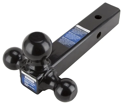 Vulcan TBH01 Tri-Ball Hitch, 1-7/8, 2, 2-5/16 In. Steel