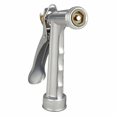 Pistol Grip Metal Hose Nozzle, Threaded Front