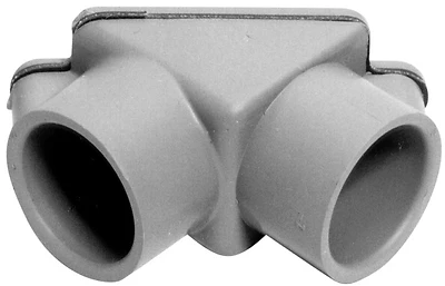 Carlon PVC Pull Elbow, 3/4-In., Gray