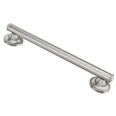 Home Care Grab Bar, Brushed Nickel, 16 In.
