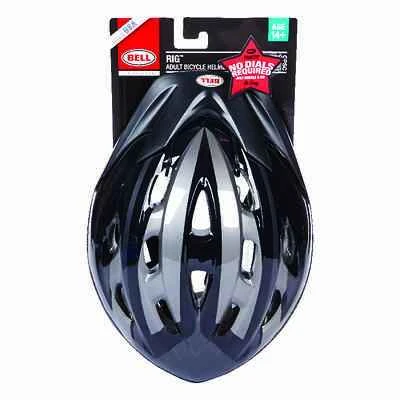 Bell 7107136 Rig Adult Bicycle Helmet, Black, 57-61 cm