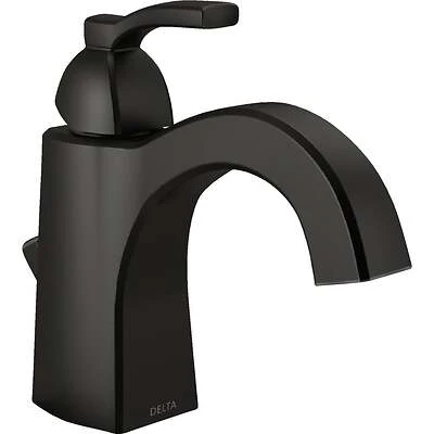 Delta Faucet 112141 Flynn Singal Lavatory Faucet, Matte Black - Case of 3